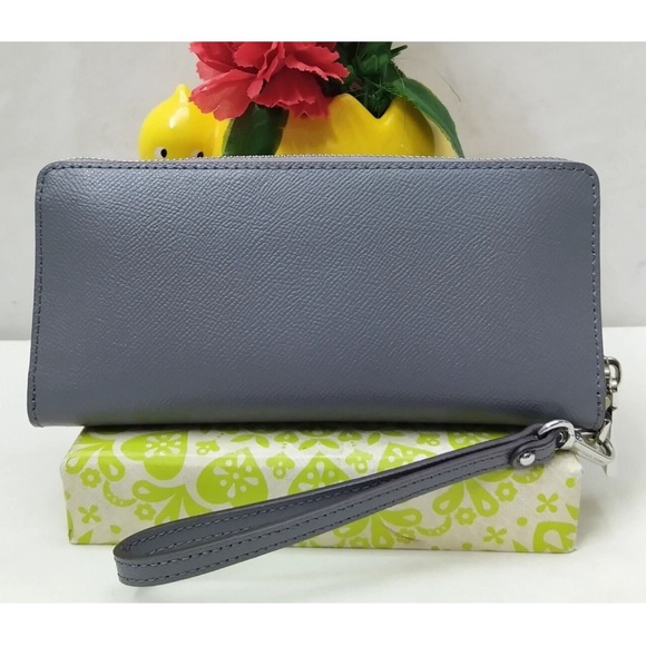 NWOT Michael Kors Slate Gray wallet - Picture 2 of 13